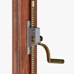 INFINITE SPORT – Paire de Poteaux de Tennis Bois Exotique - Carré 100x100mm – Treuil Crémaillère – Installation à Fourreaux