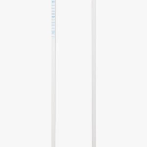 INFINITE SPORT – Paire de Poteaux de Simple Tennis Acier Laqué Blanc – Pince Câble & Platine Stabilisatrice – Norme FFT 0,914m