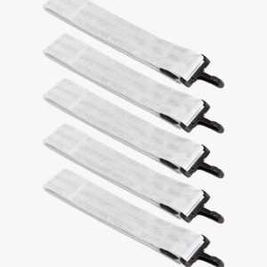 INFINITE SPORT – Lot de 5 Régulateurs de Filet Tennis Standard Polyéthylène – Boucle & Mousqueton PVC Traité Anti-UV – Serrage par Boucle