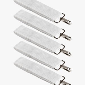 INFINITE SPORT – Lot de 5 Régulateurs de Filet Tennis Gamme Premium Polyester – Mousqueton Métallique & Attache Velcro – Traité Anti-UV