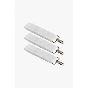 INFINITE SPORT – Lot de 3 Régulateurs de Filet Tennis Gamme Premium Polyester – Mousqueton Métallique & Attache Velcro – Traité Anti-UV